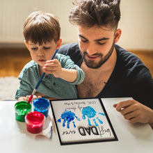 Load image into Gallery viewer, Father Day Sale!Best Dad Ever Hands Down Sign,Custom Father's Day Diy