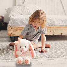 Load image into Gallery viewer, 16in Premium Fleece Bear Cuddle Pillow - Nighttime Nursery Companion,