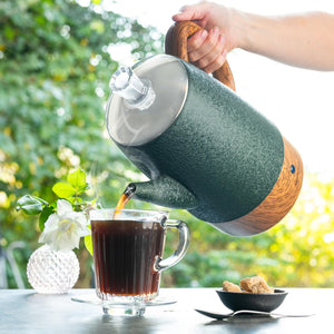 Mixpresso Small Percolator Coffee Pot Electric 4 Cup, Stainless Steel Coffee Maker, Coffee Percolator Electric With Keep Warm Function, 4 Cups Stainless Steel Perculator With Basket