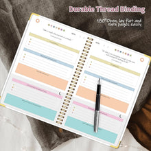 Load image into Gallery viewer, The Gratitude Journal for Women &amp; Men, Hardcover Spiral 5 Minute Daily Gratitude Journal for More Happiness, Optimism, Affirmation &amp; Reflection with Prompts &amp; Quotes, Undated Daily Journals(93 pages / 3 months supply) Gifts