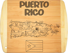Load image into Gallery viewer, Texas State Gift Cutting Board, 11&quot; x 8.5&quot; - Decoration &amp; Small Charcuterie Serving Board for Snacks - Perfect Home &amp; Kitchen Gift Featuring Texas State Map - Bamboo Wood Serving Board