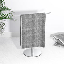 Load image into Gallery viewer, Towel Rack T-Shape Hand Holder for Bathroom,Headband and Lightweight Bathroom Racks,Kitchen Black Holder,Stainless Steel Waterproof Counter Organizer