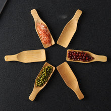 Load image into Gallery viewer, Mini Wooden Spoons Feed Spoons Scoop Sugar Salt Tea Leaf Milk Powder Scale Teaspoons Measuring Scoop Seasoning Spoons (S-12)