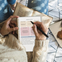 Load image into Gallery viewer, Bible Study Journal - Church Notes Journal - Soap Bible Study Notebook for Women - Bible Notebooks for Note Taking - Based Religious Gifts