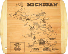 Load image into Gallery viewer, Texas State Gift Cutting Board, 11&quot; x 8.5&quot; - Decoration &amp; Small Charcuterie Serving Board for Snacks - Perfect Home &amp; Kitchen Gift Featuring Texas State Map - Bamboo Wood Serving Board