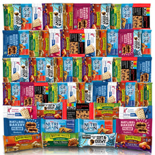 Load image into Gallery viewer, Veratify - Healthy Mixed Snack Box &amp; Snacks Gift Variety Basket - Perfect for Men, Women, Adults, Office, School, College, Work - Variety Assortment Gift Basket - (Gift Care Package 66 Count)