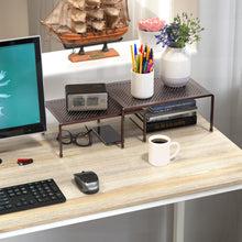 Load image into Gallery viewer, Expandable Cabinet Shelf Organizer for Kitchen Cabinet and Counter, Grey