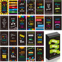 Load image into Gallery viewer, 50 PCS Motivational Magnets, 25 Designs Inspirational Magnets Positive Affirmation Decals for Kids, Adults, Fridge (2' x 3.5')
