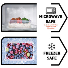 Load image into Gallery viewer, 50-Piece Plastic Food Storage Containers with Lids (24 Containers &amp; 24 Lids) - Leakproof, BPA-Free, Meal Prep Containers, Reusable Lunch Storage Set for Kitchen Organization (Pack of 50)