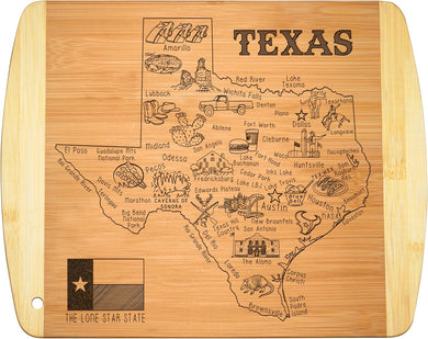 Texas State Gift Cutting Board, 11