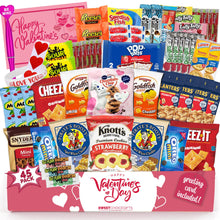 Load image into Gallery viewer, Snack Box Variety Pack (40 Count) Father&#39;s Day Candy Gift Basket - College Student Care Package, Prime Food Arrangement Chips, Cookies, Bar&#39;s - Easter, Birthday Treat for Women, Men, Adults, Teens, Kids