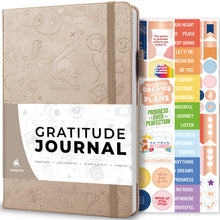Load image into Gallery viewer, Clever Fox Gratitude Journal – Happiness, Positivity &amp; Affirmation Daily Journal – Inspirational Daily Notebook – 3 Months, A5 (Aquamarine)