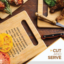 Load image into Gallery viewer, Housewarming Gifts for New Home - Bamboo Cutting Board with Engraved Message - New Home Essentials for Homeowners, Couples, Friends, or Family - Decorative Kitchen Gift Board, 12&quot; x 8&quot;