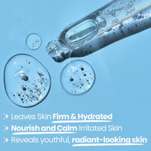 Load image into Gallery viewer, Admire My Skin Organic Polyglutamic Acid Facial Serum - Powerful Hydration &amp; Anti Aging + Hyaluronic Acid + Propolis 1oz