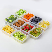 Load image into Gallery viewer, 50-Piece Plastic Food Storage Containers with Lids (24 Containers &amp; 24 Lids) - Leakproof, BPA-Free, Meal Prep Containers, Reusable Lunch Storage Set for Kitchen Organization (Pack of 50)