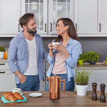 Load image into Gallery viewer, Mixpresso Stainless Steel French Press Coffee Maker 27 Oz 800 ml, Double Wall Insulated French Press Stainless Steel &amp; Tea Brewer Easy Clean &amp; Easy Press Strong Quality Metal Coffee Press.