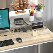 Load image into Gallery viewer, Expandable Cabinet Shelf Organizer for Kitchen Cabinet and Counter, Grey