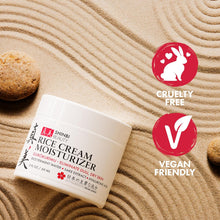 Load image into Gallery viewer, Japanese Skincare Moisturizer for Face - Rice Cream With Rice Ferment + Sake Extract - J Beauty Natural Asian Skincare Products 2oz