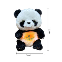 Load image into Gallery viewer, Sioweci Panda Bear Plush Toy with Sound Light Sensing Soft Comfortable