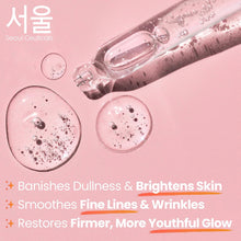Load image into Gallery viewer, SeoulCeuticals Korean Skin Care 97.5% Snail Mucin Serum – K Beauty Skincare Night Serum Hyaluronic Acid for Face - Centella Anti Wrinkle Serum 1oz