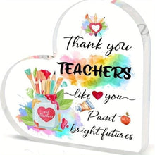 Load image into Gallery viewer, Acrylic Heart Plaque Decorative Sign 4X4 Inch Heart Shaped Acrylic Blo