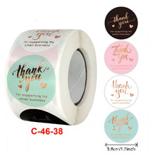 Load image into Gallery viewer, CCOCC 1.5 Inch Thank You Stickers | 800 Thank You Stickers | Self-Adhe