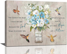 Load image into Gallery viewer, Scripture Jeremiah Wall Art Christian Bible Verses Canvas Prints Paint