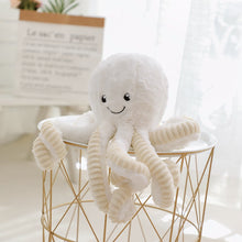 Load image into Gallery viewer, Colorful Octopus Plush Toy - Soft Stuffed Animal in Blue/Pink/White/Pu