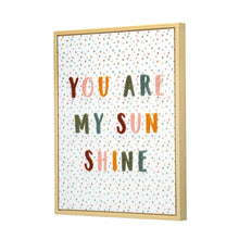 Load image into Gallery viewer, Crystal Art Gallery My Sunshine Inspiration Framed Digital Print 16" x