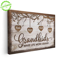 Load image into Gallery viewer, Customizaholic Custom Grandkids Name Sign, Personalized Grandchildren