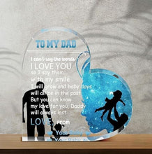 Load image into Gallery viewer, Acrylic Heart Plaque Decorative Sign 4X4 Inch Heart Shaped Acrylic Blo