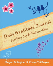 Load image into Gallery viewer, Daily Gratitude Journal - Sparking Joy &amp; Positive Vibes, (Paperback)