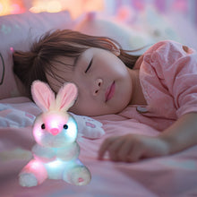 Load image into Gallery viewer, Glow Bunny Plush Toy Night Light Stuffed Animal with Adjustable Bright