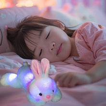 Load image into Gallery viewer, Glow Bunny Plush Toy Night Light Stuffed Animal with Adjustable Bright