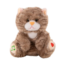 Load image into Gallery viewer, Breathing Plush Toy, Glowing Stuffed Animal (Black) - With Soothing Sl