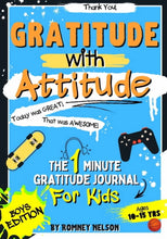 Load image into Gallery viewer, Gratitude and Mindfulness Journals for K Gratitude With Attitude - The