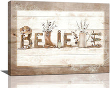 Load image into Gallery viewer, Farmhouse Bathroom Decor Wall Art Zen Stone Bathroom Pictures for Wall