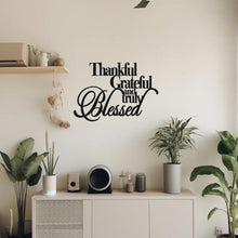 Load image into Gallery viewer, HELLOYOUNG Metal Wall Sign Farmhouse Decor Personalized Christian Scri