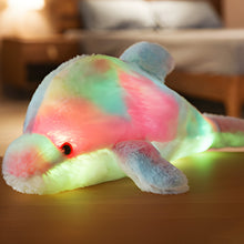 Load image into Gallery viewer, HZRSLY Sparkling Dolphins Doll, Luminous Aquarium Toy Souvenir, Glowin