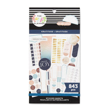 Load image into Gallery viewer, Happy Planner Sticker Value Pack 30/Sheets-Gratitude 843 Pieces