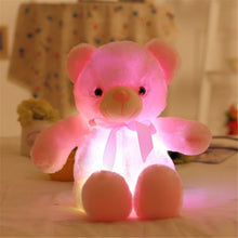 Load image into Gallery viewer, LED Color Changing Glowing Teddy Bear P Toy Night Light Soothing Stuff