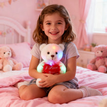 Load image into Gallery viewer, LED Light Up Stuffed Bear Sleep Toy,Plush Soft Night Light,Soft&amp;Huggab