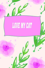 Load image into Gallery viewer, Love my Cat Gratitude Journal: Love Workbook Living Happy More Fulfill