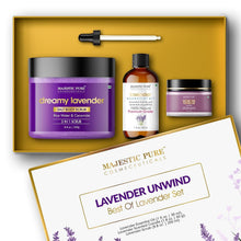 Load image into Gallery viewer, Majestic Pure Lavender Essential Oil &amp; Body Scrub Set | 100% Pure &amp; Na