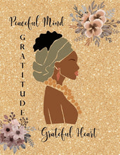 Load image into Gallery viewer, Peaceful Mind Grateful Heart Gratitude Journal, (Paperback)