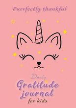 Load image into Gallery viewer, Purrfectly Thankful! Daily Gratitude Journal for Kids (A5 - 5.8 x 8.3