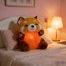 Load image into Gallery viewer, Raccoon Plush Musical Stuffed Animal – Soft Sleeping Aid with Calmin