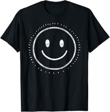 Load image into Gallery viewer, Retro Happy Face Doodle – Vintage 70s Peace Smile T-Shirt