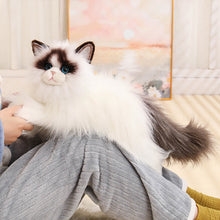 Load image into Gallery viewer, STROLA Realistic Lifelike Plush Cat Stuffed Animal – Soft Faux Fur K