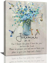 Load image into Gallery viewer, Scripture Jeremiah Wall Art Christian Bible Verses Canvas Prints Paint